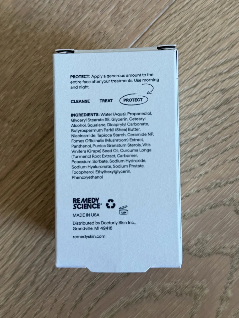 Remedy Skin Rich Cream Face Moisturizer